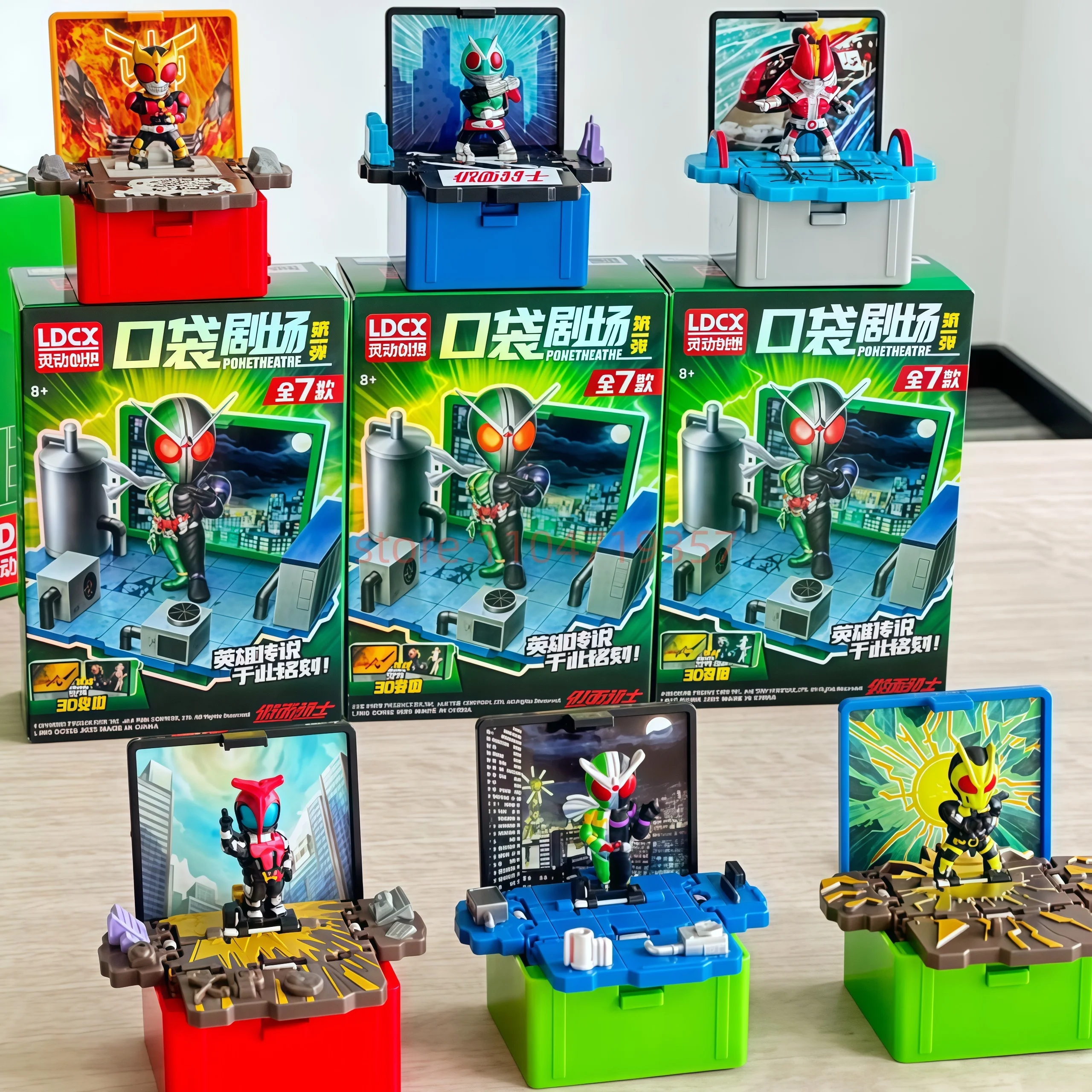 

Kamen Rider Poketheatrf Series Vol. 1, слепая коробка Кууга в маске, гончар, декоративные украшения, подвески, детский подарок на день рождения