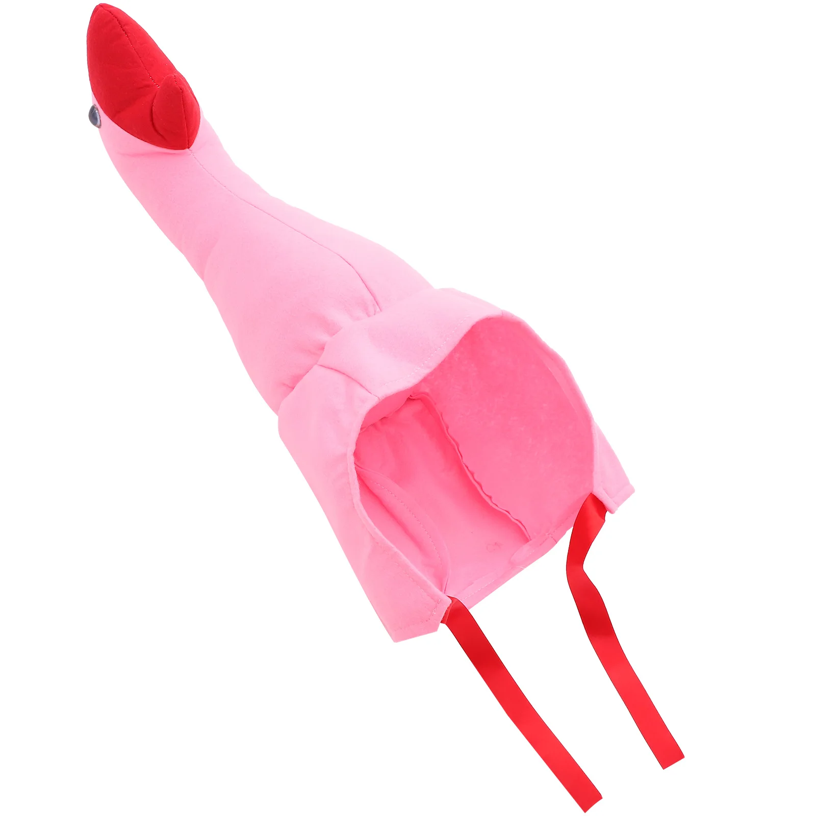 

Big Goose Head Cover Decorative Party Hat Cartoon Costume Accessory Lightweight Soft Material Stylish Design