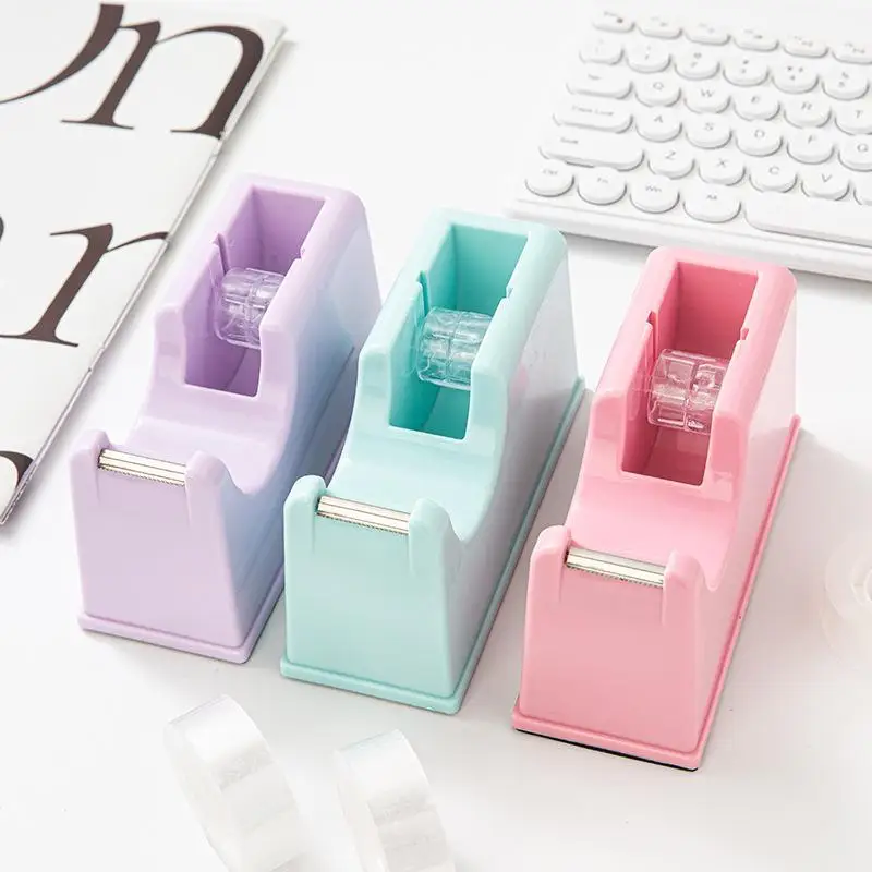 1 PC Desktop Tape Dispenser with Non-Skid Base for Office Packaging Suitable for Office Restaurant Flower Shop Cake Shop