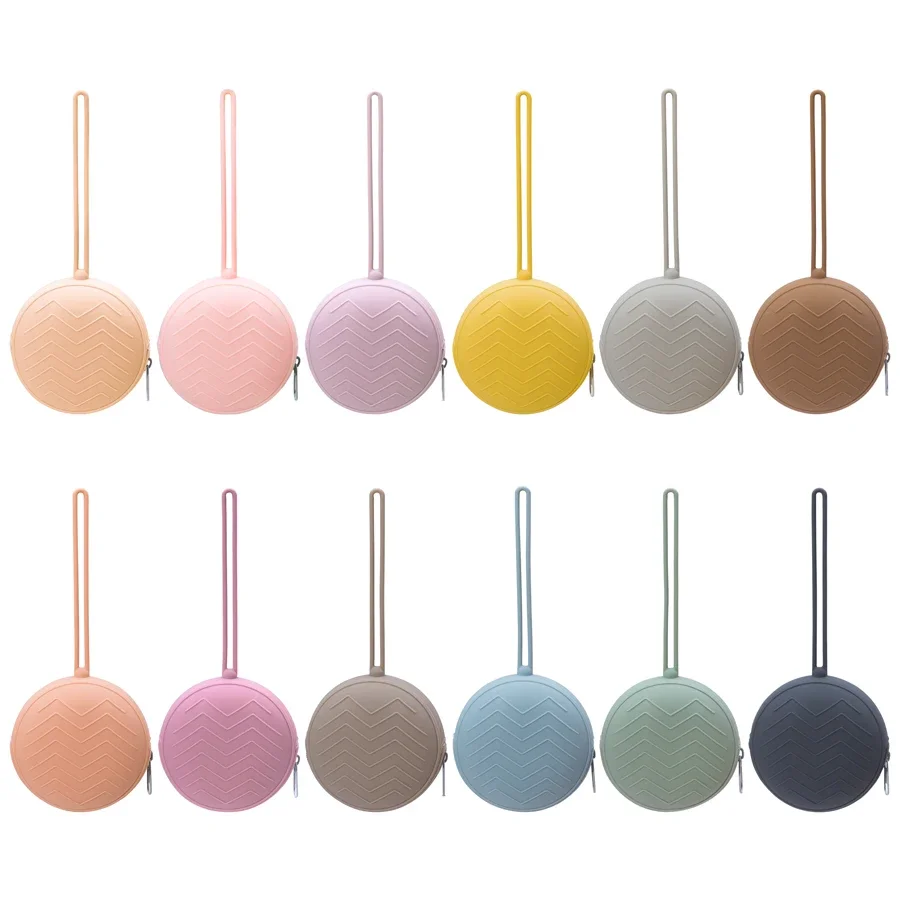 الغذاء الصف الطفل لينة سيليكون إبقاء مصاصة حامل المهديء حاوية صندوق مصاصة الحقيبة لحديثي الولادة حلمة الملحقات