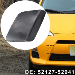 Car Front Bumper Tow Hook Eye Cap 52127-52941 For Toyota Prius C Aqua 2012-2014 Auto Trailer Towing Cover Cap Unprimed Styling