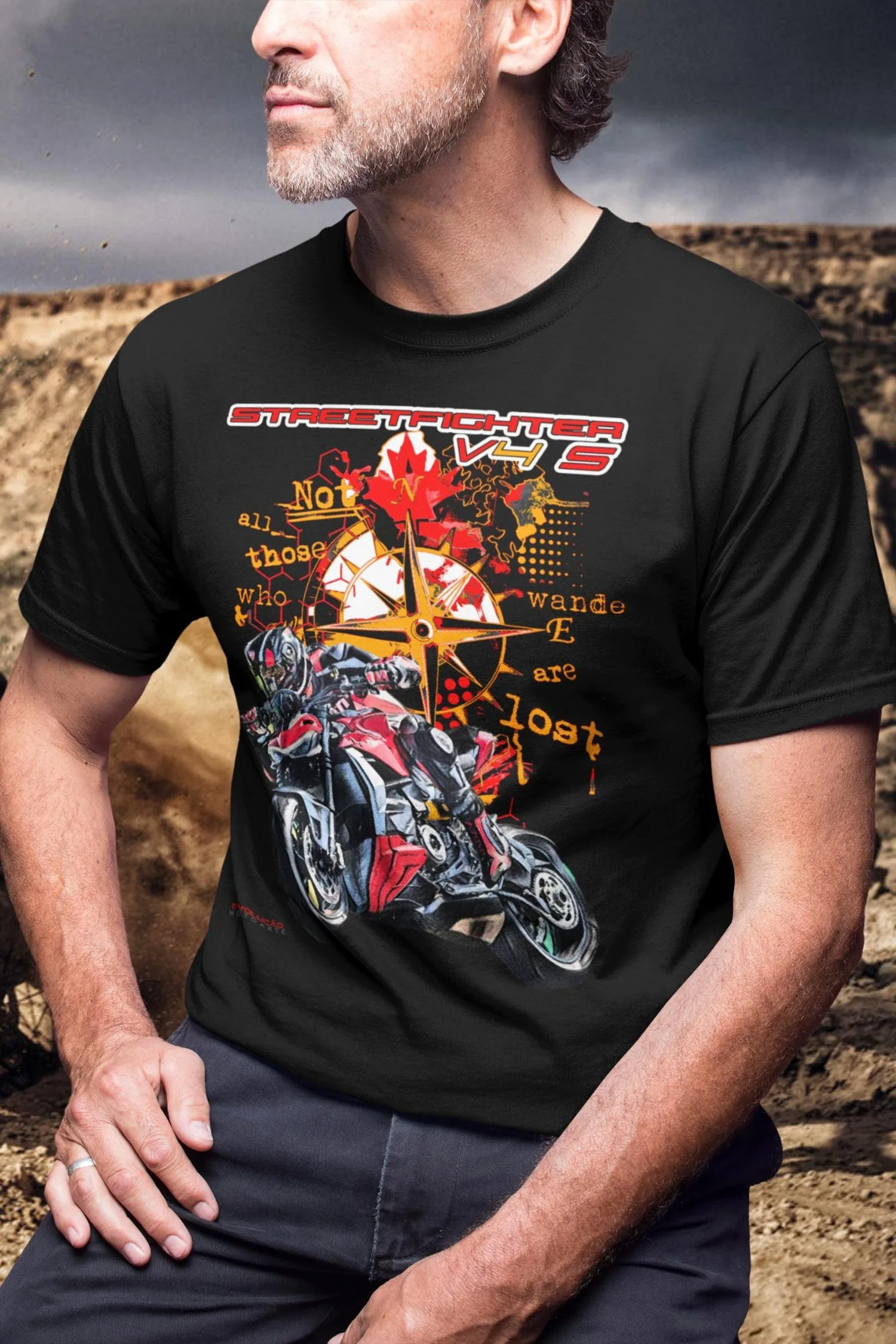 

394@EY D.ucati Streetfighter V4 T Shirt The Ultimate Biker Gift For V4 Rider Fan Top For D.ucatisti Owners Husband Present Appar