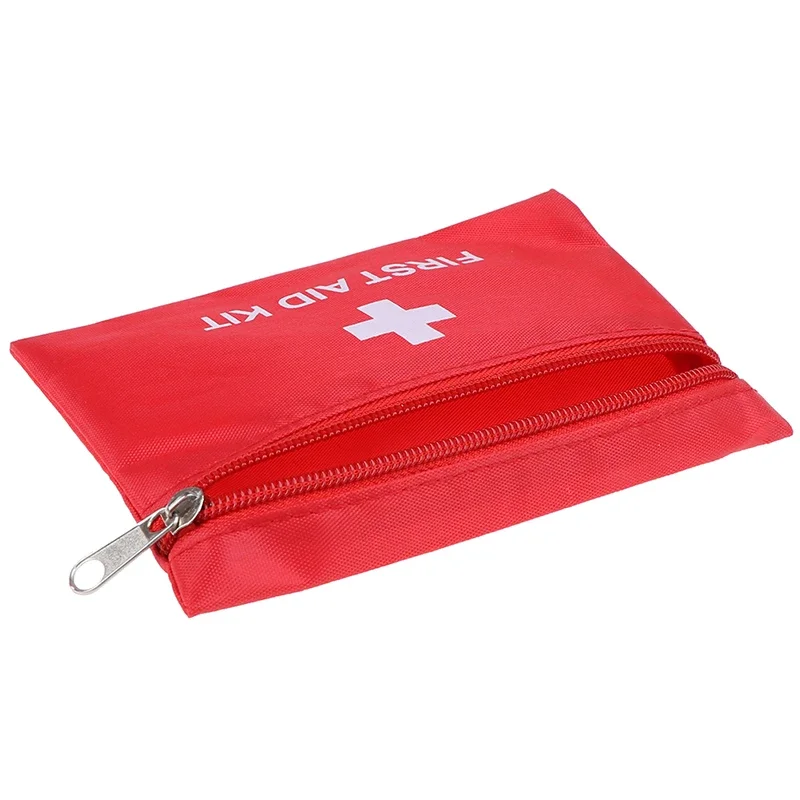 1X Portable Emergency Survival First Aid Kit Pack Travel Medical Sports Bag Case