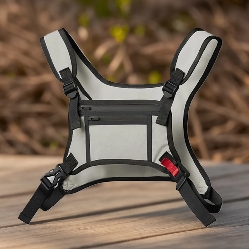 حقيبة صدرية للجري للرجال مع حامل هاتف، حقيبة ظهر للجري، حقيبة خصر للتدريبات والجري وركوب الدراجات