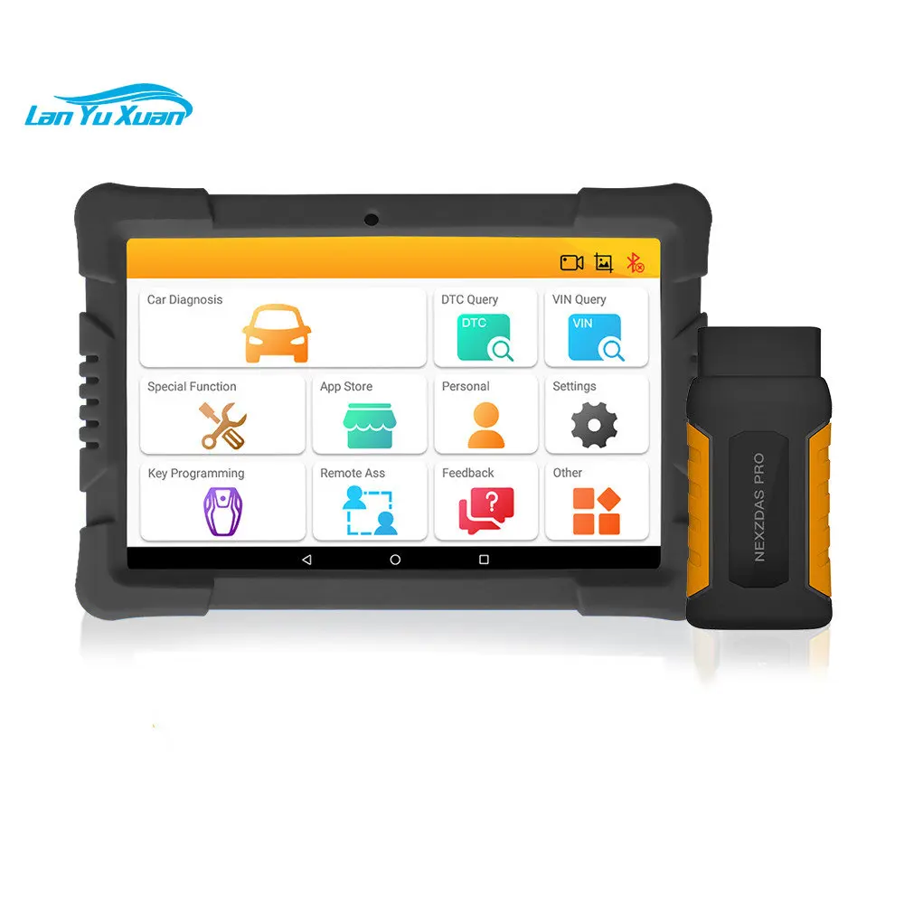 NexzDAS Pro 366Elite Blue tooth 10inch Tablet Full System Auto Diagnostic Tool OBD2 Scanner For Electronic Systems Of The Car