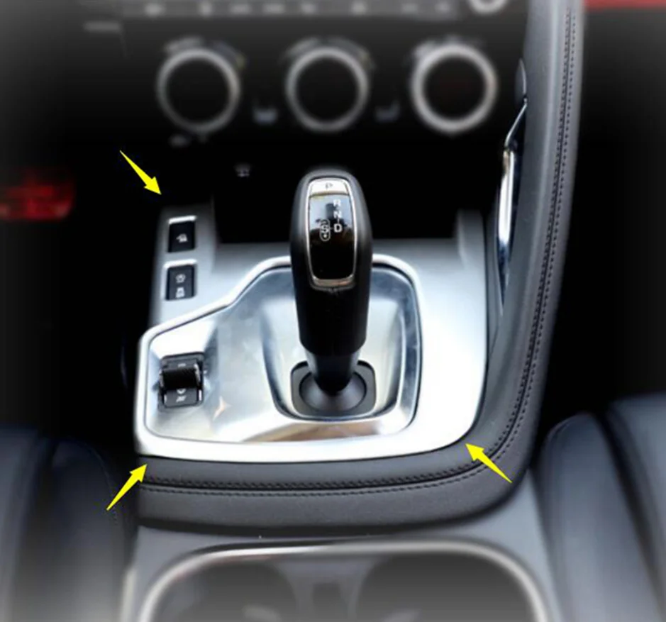 For Jaguar E-Pace E Pace 2018 - 2022 Accessories Stalls Shift Gear Box Panel Armrest Window Glass Lift Button Door Handle Cover image 2