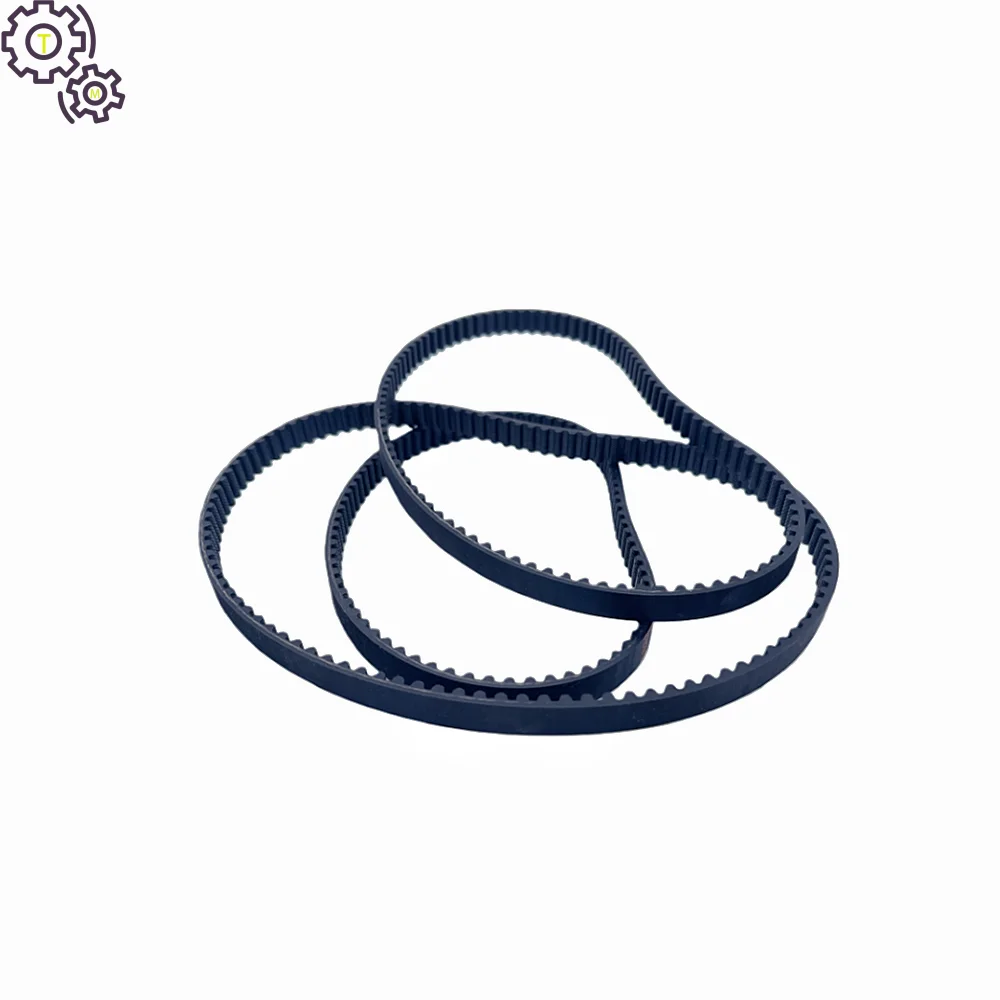 HTD 5M Timing Belt Length 2020mm-2650mm Closed Loop Rubber Belt Width 10mm-50mm HTD 5M Synchronous Belt For 3D Printer Belt