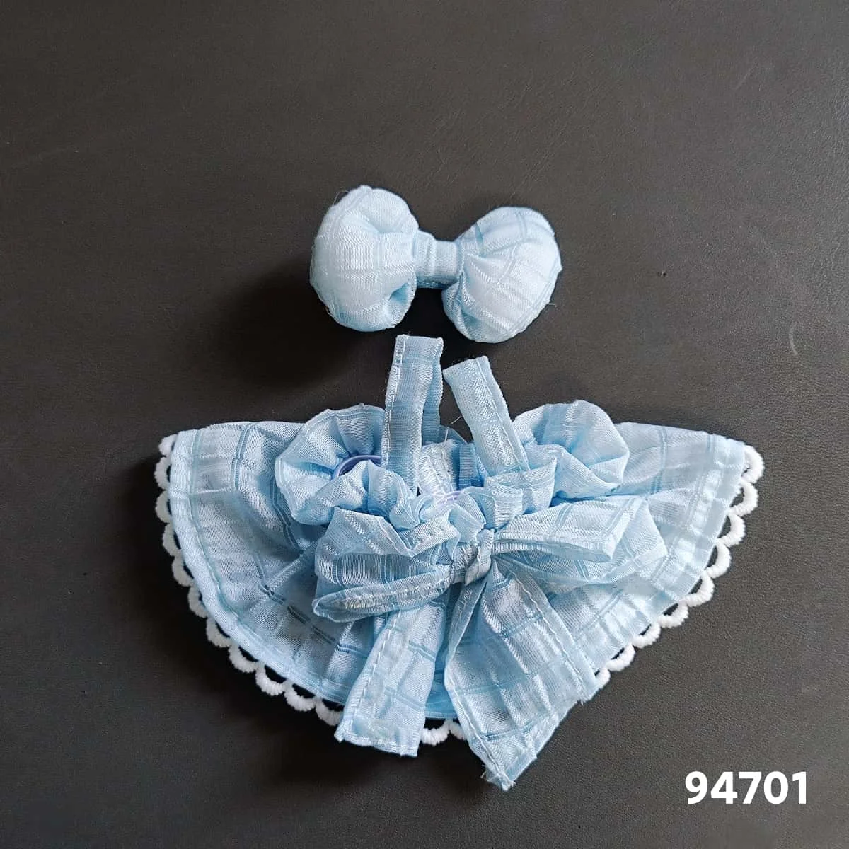 Для сидения, одежда Labubu, сладкая конфетная юбка свежих цветов и соломенная шляпа, одежда Labubu в сельском стиле