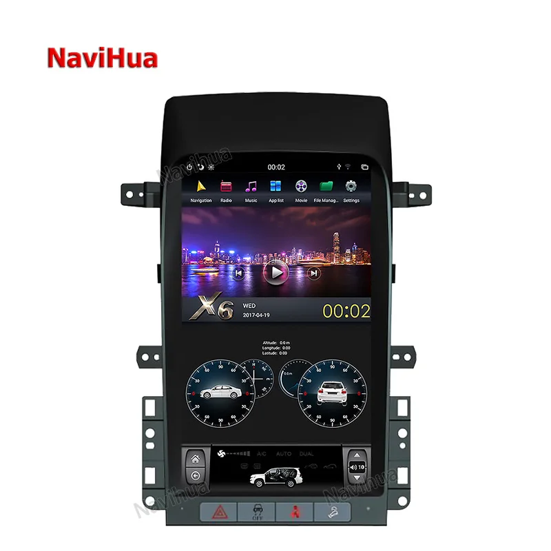 NAVIHUA 13.6'' for Chevrolet Captiva 2008-2012 New Upgrades For Tesla Android  Car Radio Touch Screen GPS Navigation Multimedia