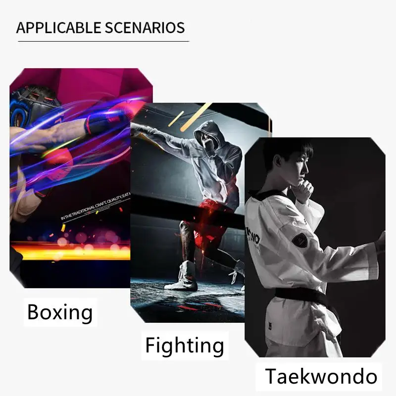 40/30cm Quality Leather Punching Target Boxing Bag Mat Taekwondo Training Sandbag Wall Focus Pad Muay Thai Kicking Fighting Gear