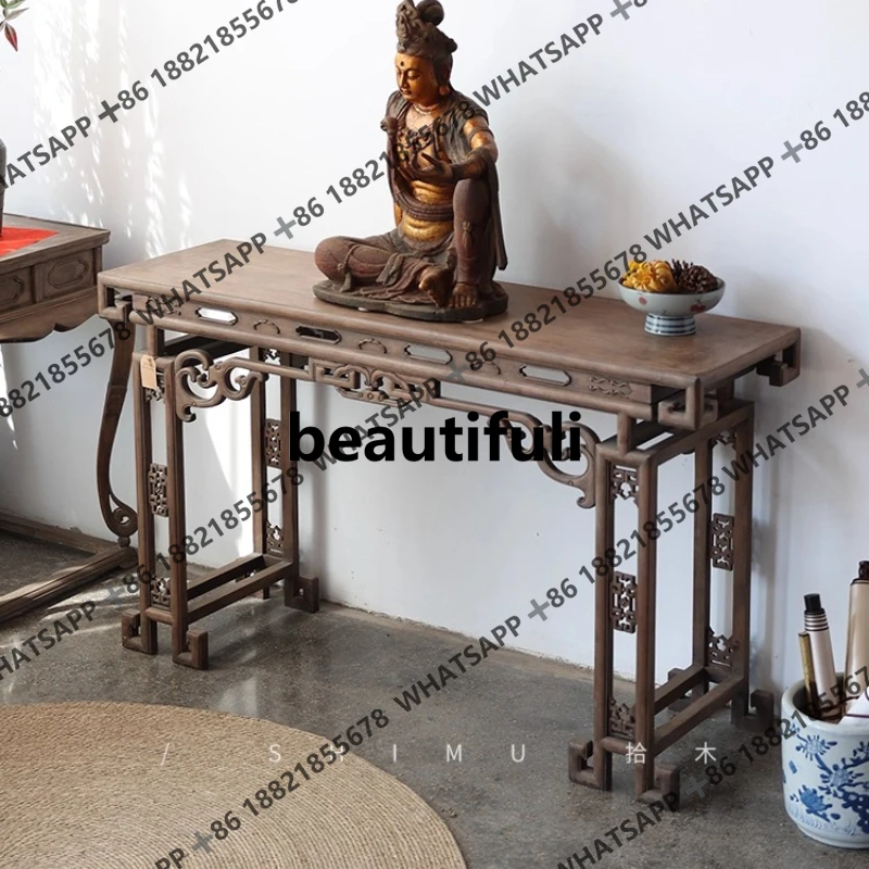 

Qin tables and chairs, several calligraphy tables, writing desks, Chinese solid wood antique Ming and Qing Dynasties