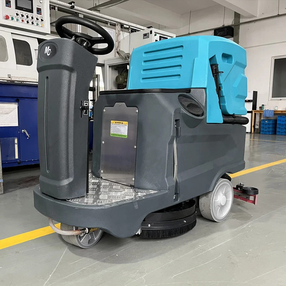 RD560 Warehouse Floor Scrubber Cleaning Equipment Automatic Marble Floor Cleaning Machine