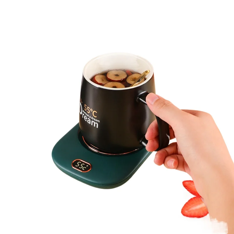 USB Coaster Adjustable Temperature Three-speed Heating 55 Degrees Multi-functional Cup Warmer Milk Heater