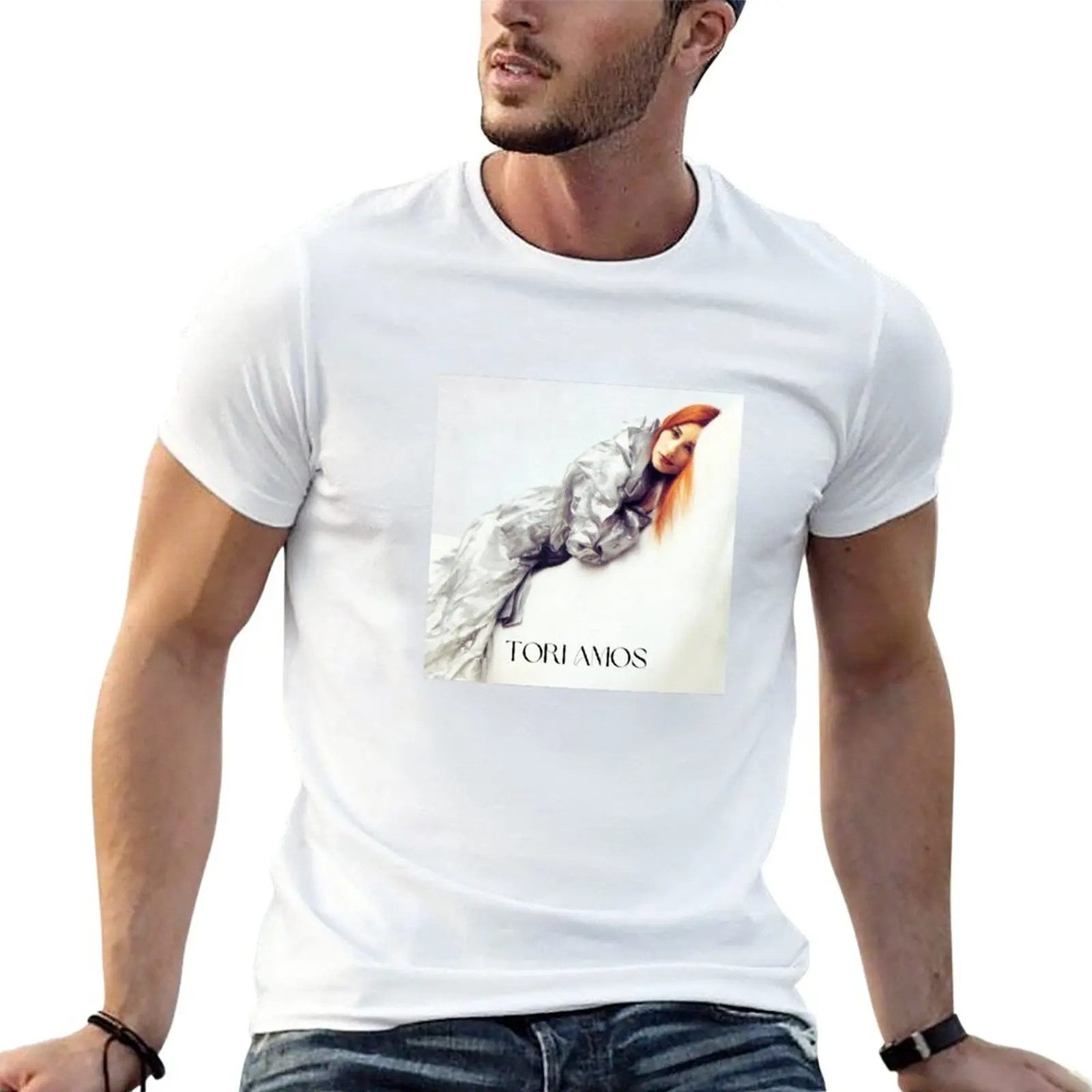 New Tori Amos Little Earthquakes Horse Promo Print Photo T-Shirt Short sleeve quick-drying t-shirt oversized t shirts for men