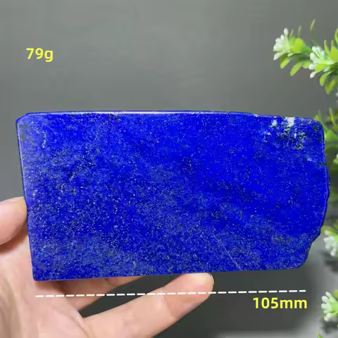 Natural Quartz Lapis Lazuli Slice Mineral Specimen Reiki Spiritual Meditation Energy Home Feng Shui Decoration Holiday Gift