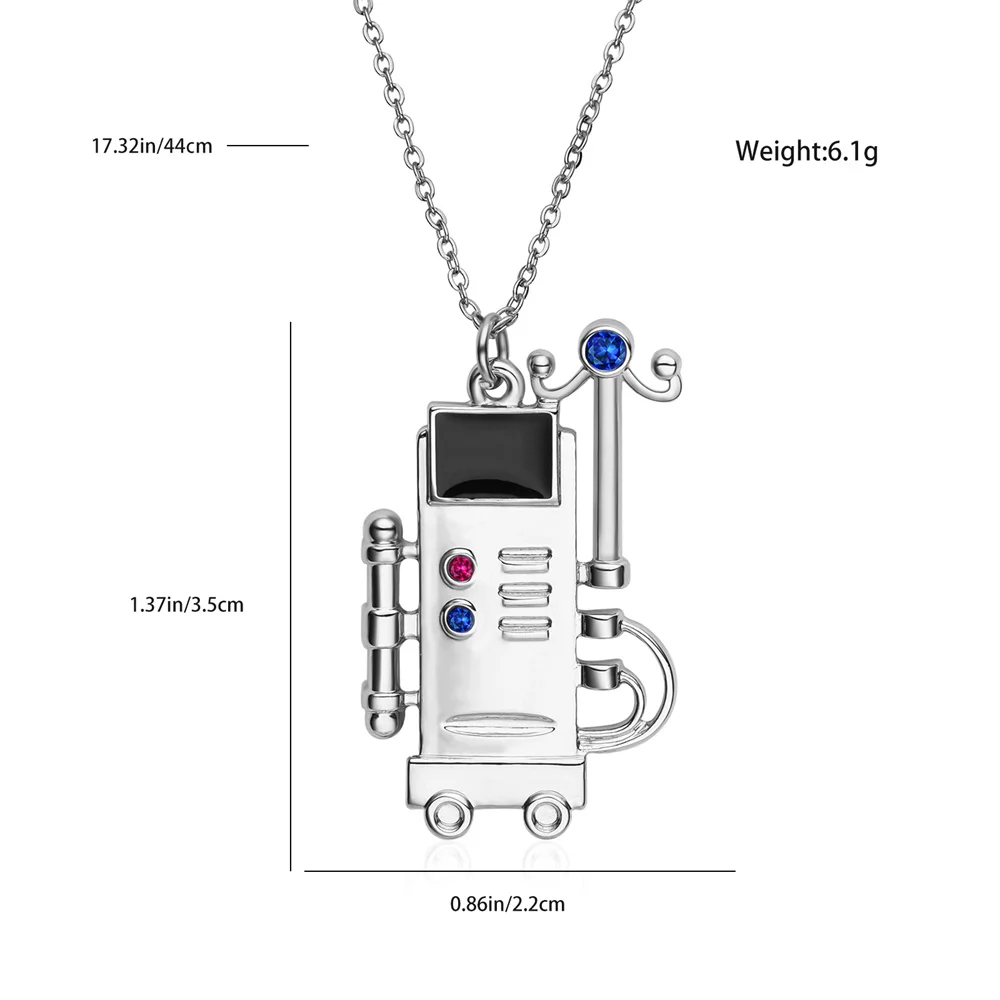 Medical Dialysis Machine Necklace Medical Operating Room Tool Exquisite Pendant for Doctor Nurse Jewelry Accessories