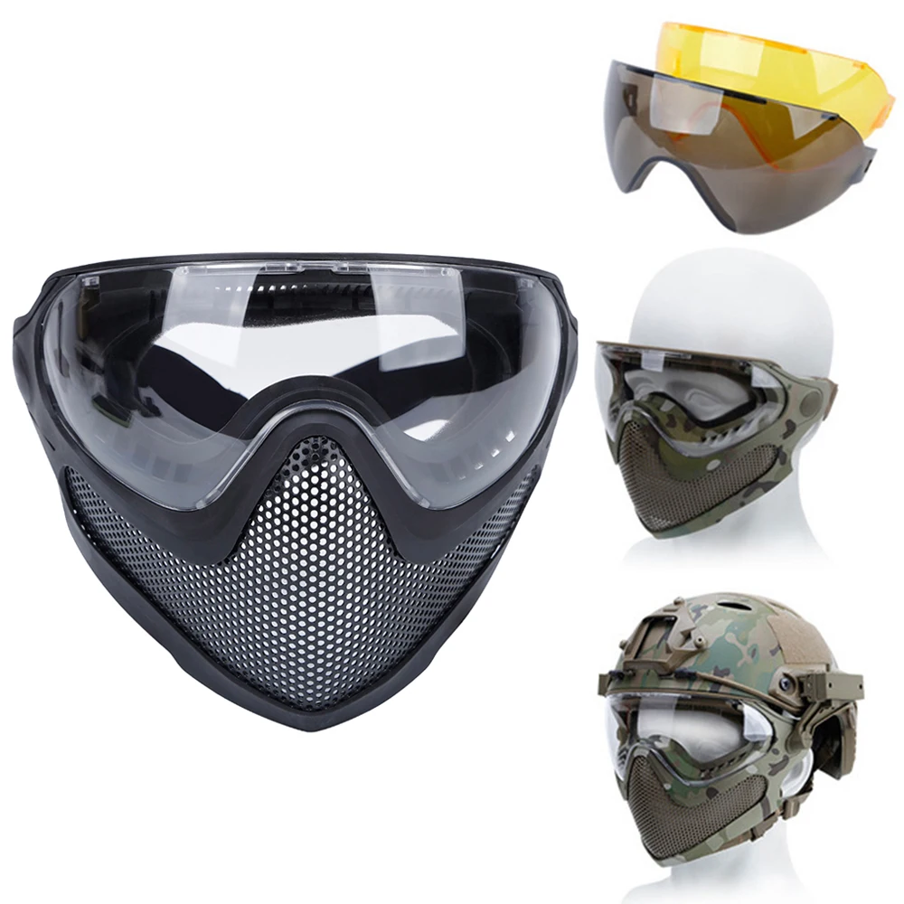 mascara-protectora-tactica-para-paintball-antivaho-de-cobertura-total-tipo-casco-fast-con-lentes-negras-amarillas-equipo-de-caza