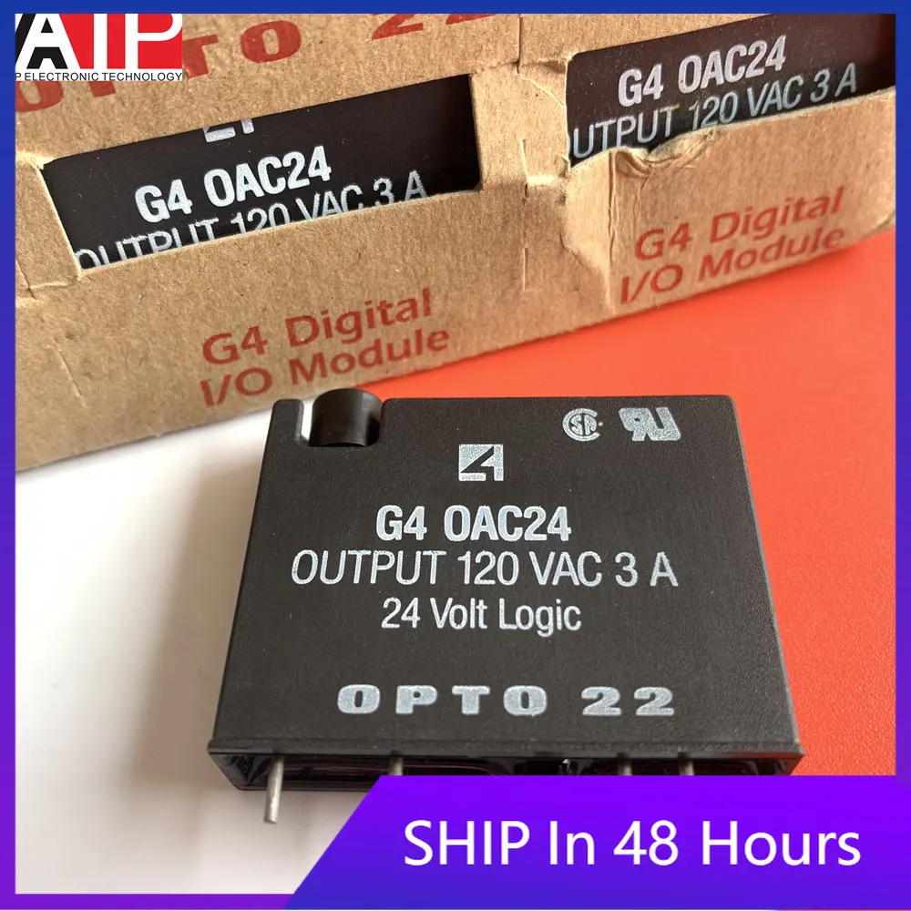 1PCS original G4OAC24 OPTO22 solid state relay G40AC24 with indicator light toggle switch genuine, welcome to consult and order.