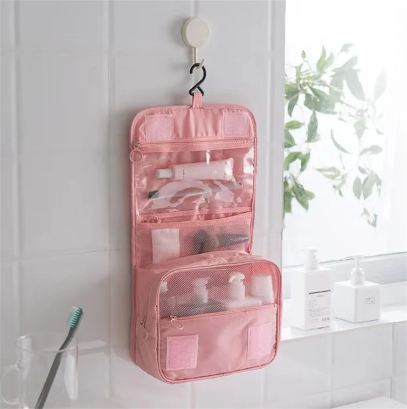 Borse per il trucco da donna di alta qualità borsa per cosmetici da viaggio Organizer per articoli da toeletta borsa per il lavaggio del bagno da