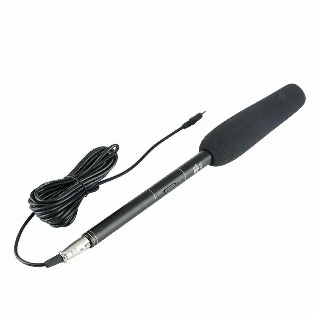 AOSHEN IM-320-E682 Handheld Boom Pole For Shotgun Mic Professional Directional Hand Held Interview Microphone With Foam