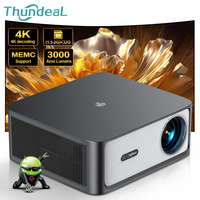 ThundeaL TD98Pro 2K 4K Full HD 1080P Portable Projector Auto Focus Android WiFi Home Cinema Outdoor Game 3D Video Beam Projector