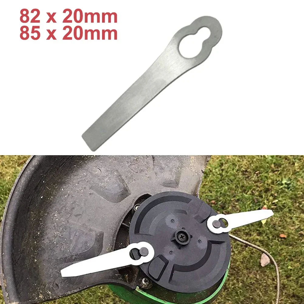 Cordless Blade Lawn Mower Blade Outdoor Living Accessories Stainless Steel Tool 3.35x0.79in/3.23x0.79in Cordless Lawn Mower