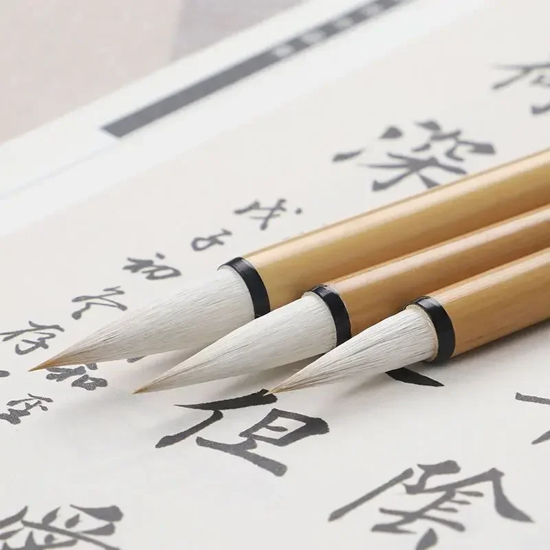 Multiple Hair Brush Chinese Ouyang Xun Regular Script Calligraphy Brush Running Cursive Script Brush Pen Chinese Calligraphy Pen