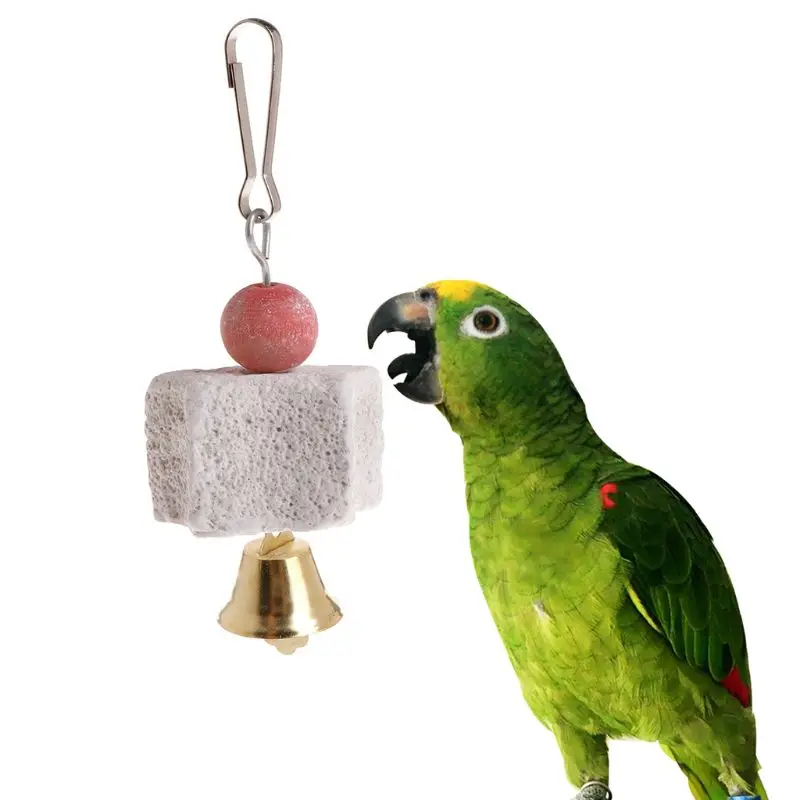 F92B Bird Teeth Grinding Chew Treats Toy with for Parrot Lovebird Gerbil Mouse