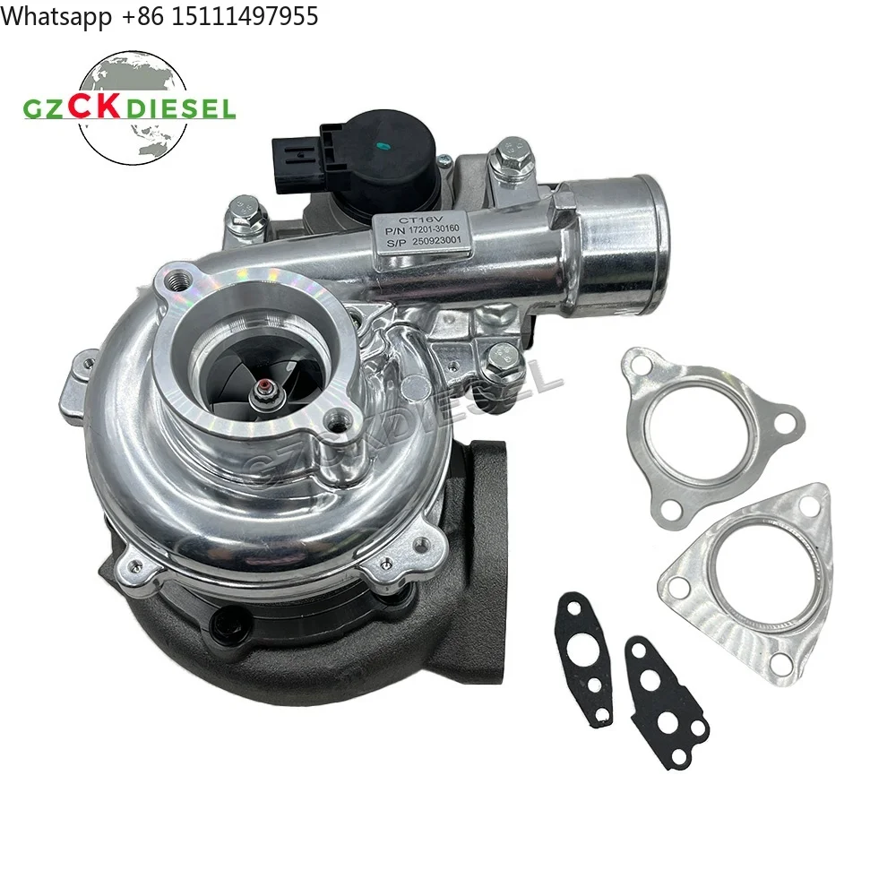 

CT16V Turbocharger 17201-30160 17201-30100 17201-30161 for Engine 1KD-FTV KZN130