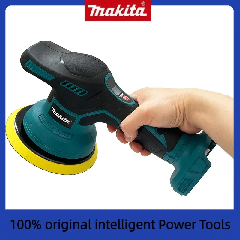 

Makita Беспроводная ремонтная полировка Беспроводная машина для полировки автомобиля 8 передач Электрическая полировальная машина для вощения 18 В-20 В