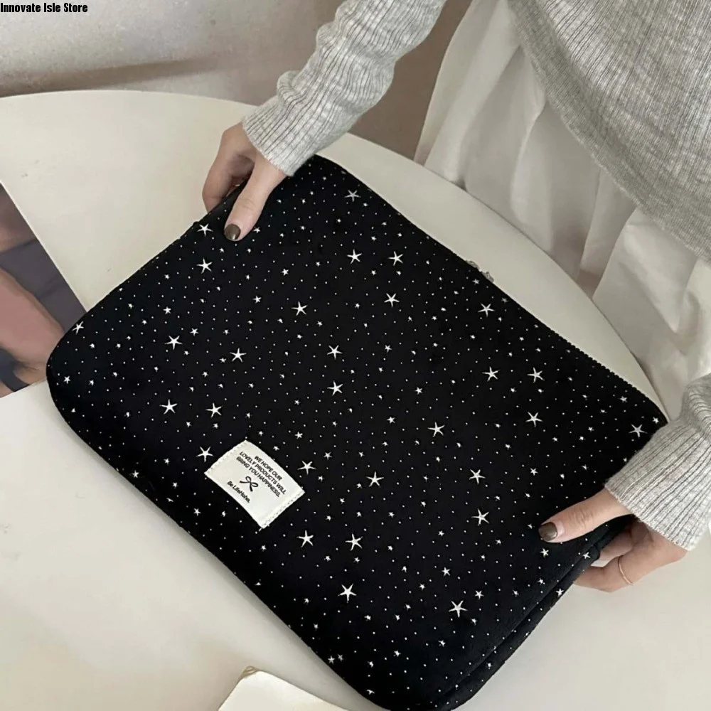 Ins Starry Sky Cartoon Laptop Bag Portable Sweet Tablet Sleeve Bag Shockproof Creative Girl Computer Bag Laptop/Notebook/Tablet
