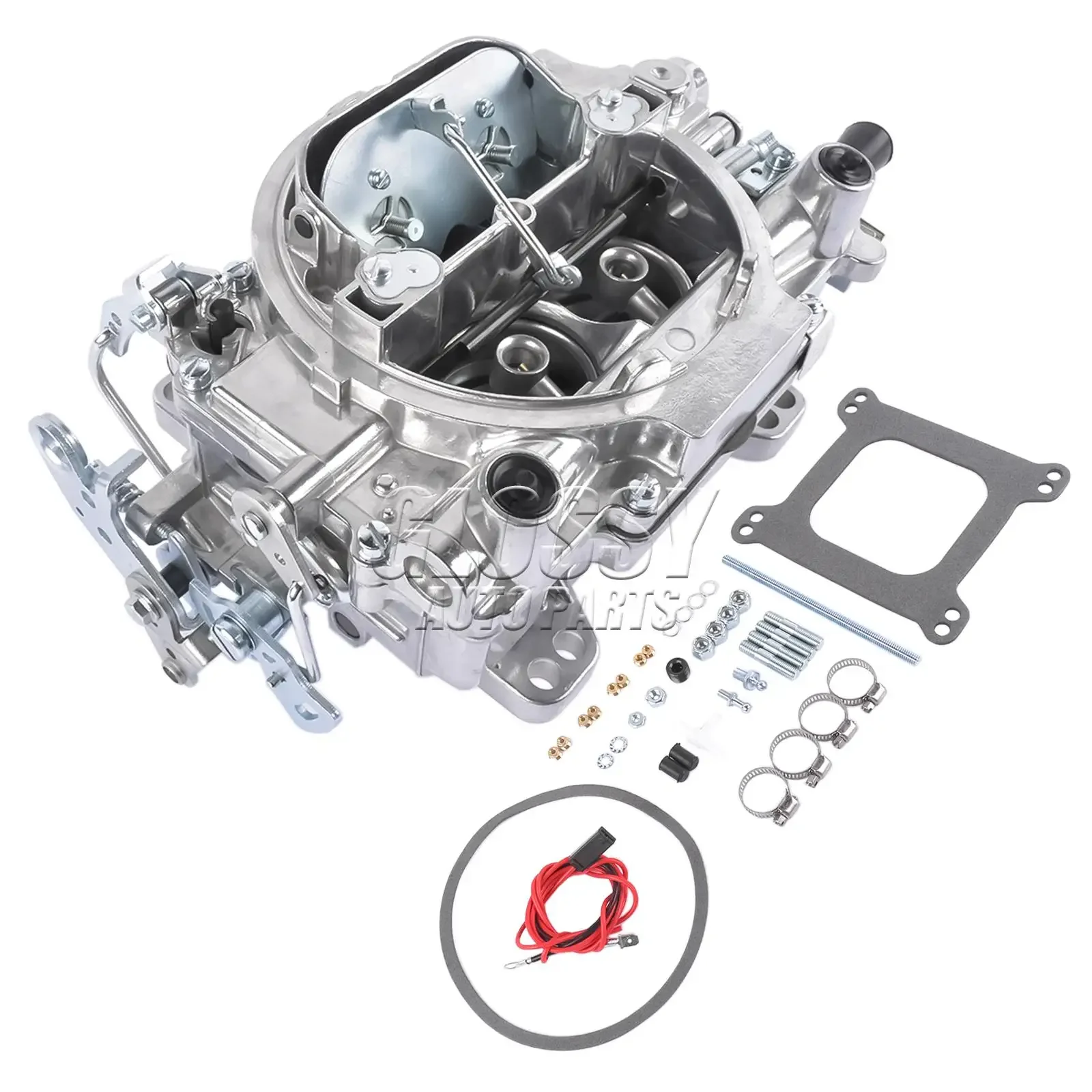 AP03 750 CFM مربع تتحمل 4-برميل صمام الهواء دليل الاختناق المكربن الجديد لأداء Edelbrock 1407