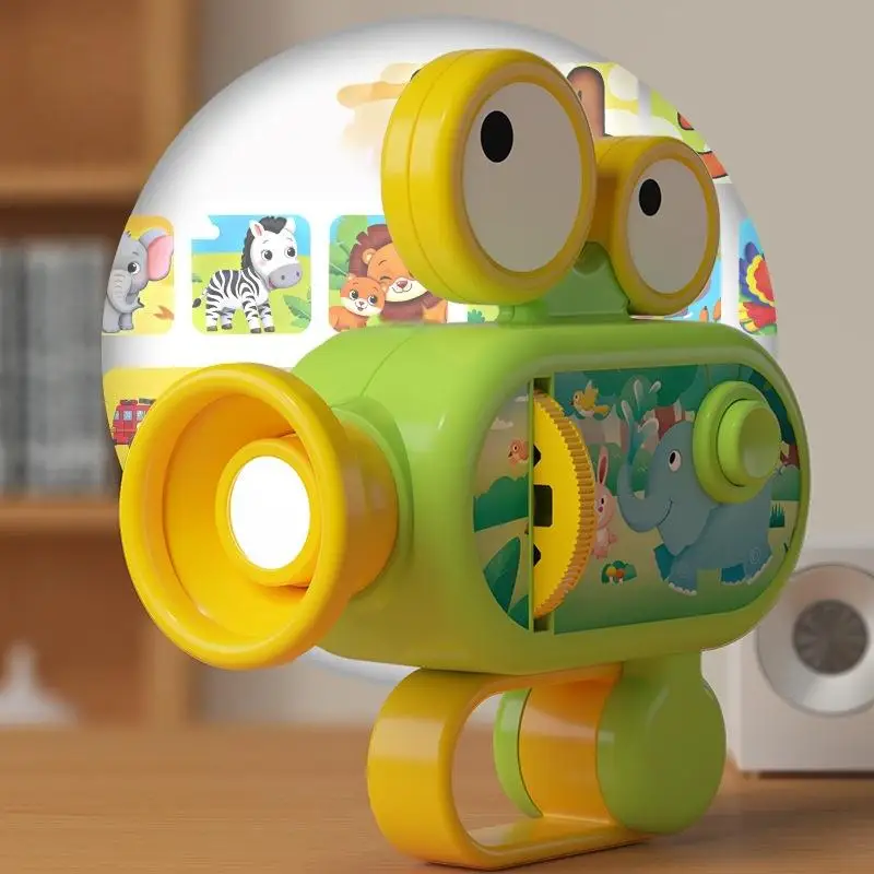 1 مجموعة الطفل التعليم المبكر لغز العارض الشعلة لعبة أطفال يده الإسقاط مصباح يدوي ألعاب مضيئة مع 96 أنماط