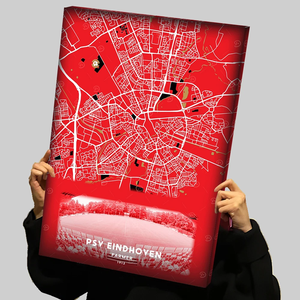 Eindhoven Farmer 1913 футбольный принт плакат на заказ холст картина настенное искусство украшение интерьера эстетические декоративные картины