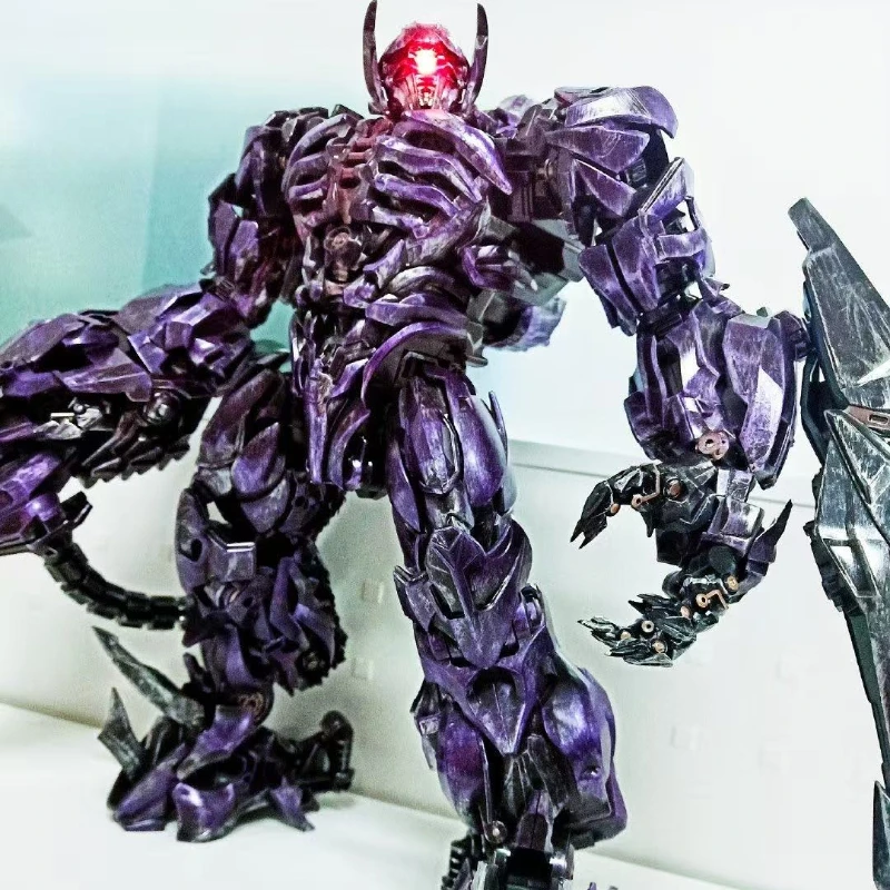 변환 장난감 BMB ZS-01 확대 합금 버전 진동 웨이브 액션 피규어 움직이는 로봇 모델 피규어 컬렉션 선물