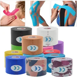 2pcs Kinesiology Tape Athletic Elastoplast Sport Recovery Strapping Gym Waterproof Tennis Muscle Pain Relief Bandage