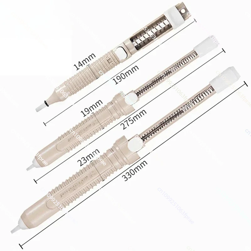 

Japan GOOT GS Desoldering Pump Large Medium Small Sizes Self-Cleaning Anti-Static Manual Solder Sucker Light Strong Repair Tools