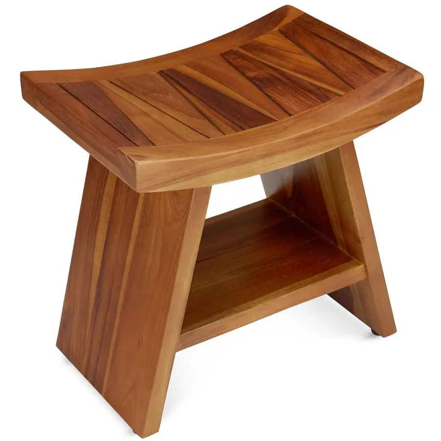 Teak Shower Stool W…