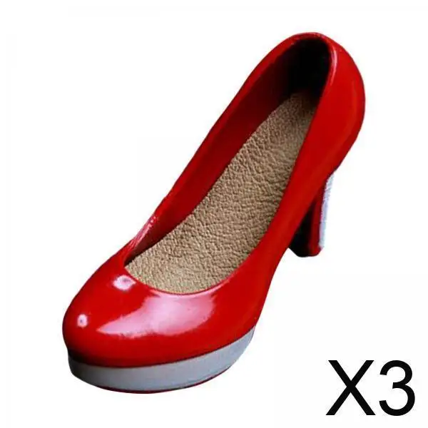 

3x 1:6 Scale Miniature Bridal , Heeled Accessories for 12'' Female Dolls