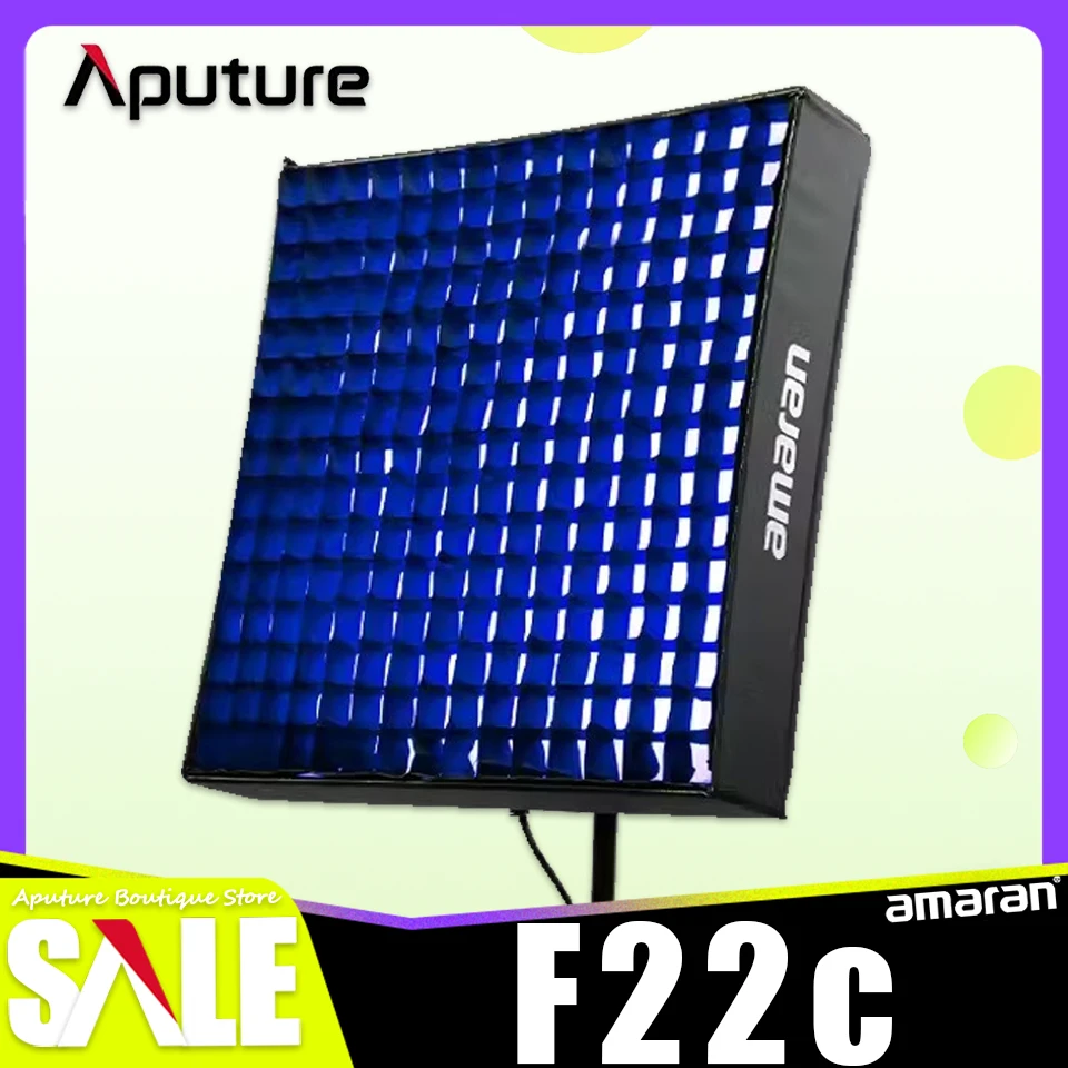 Aputure Amaran F22c 200w 2500K-7500K CCT RGBWW Flexible LED Video Light for Studio Photography with Bluetooth CRI 95+ TLCI 97+