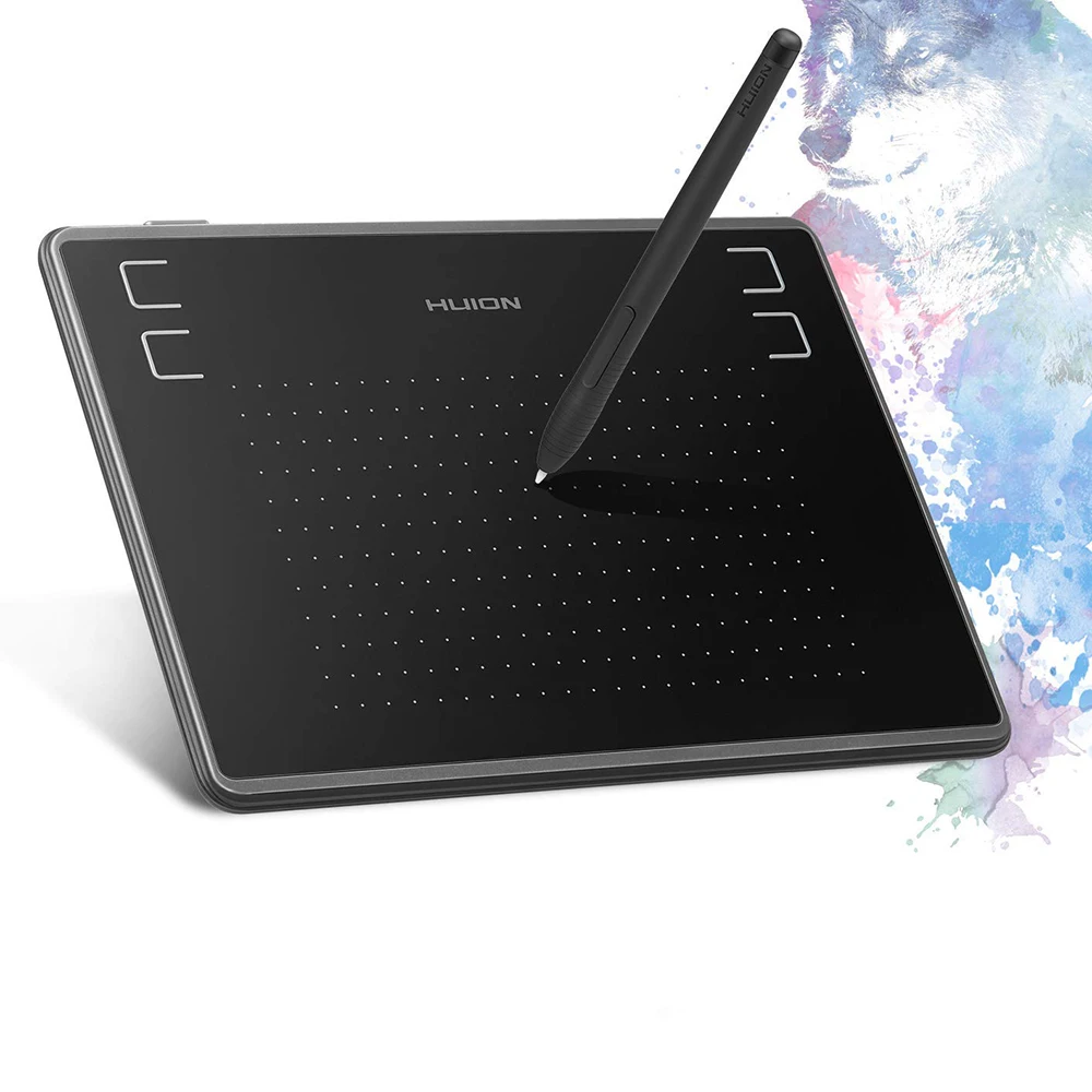 newest design battery-free stylus 4 shortcut keys animation drawing and OSU! game playing graphic pen tablet