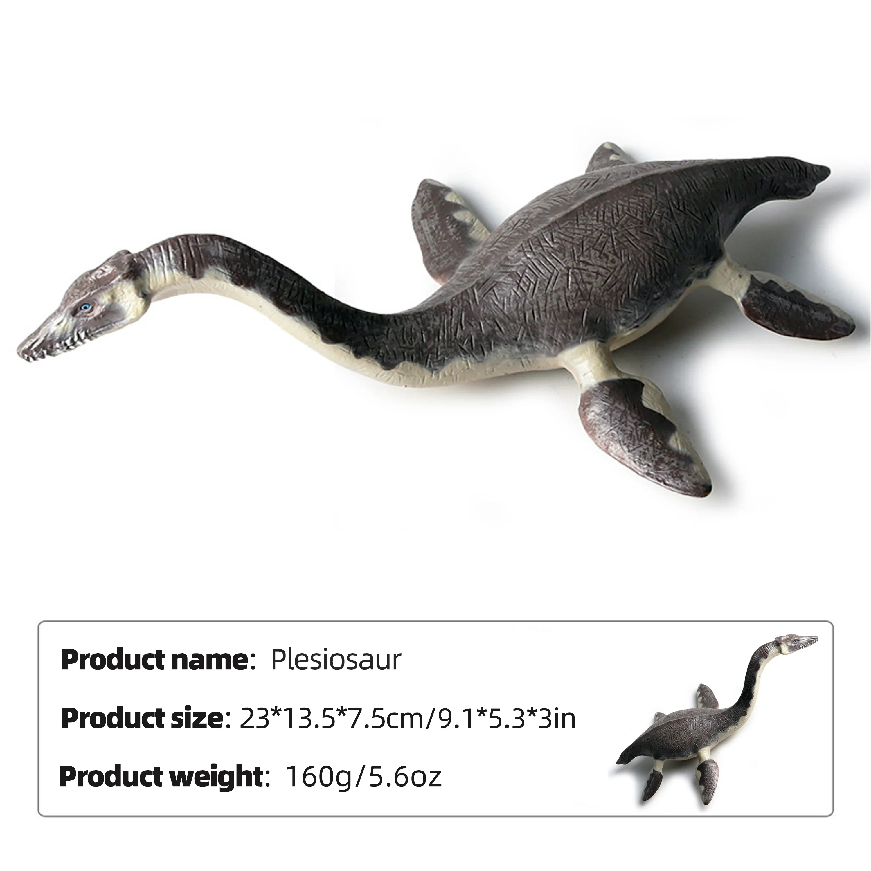 Doraemon: Nobita's Dinosaur Similar creatures Plesiosaur Model  Animal Decoration Collect Halloween Christmas Gift Kids Toy