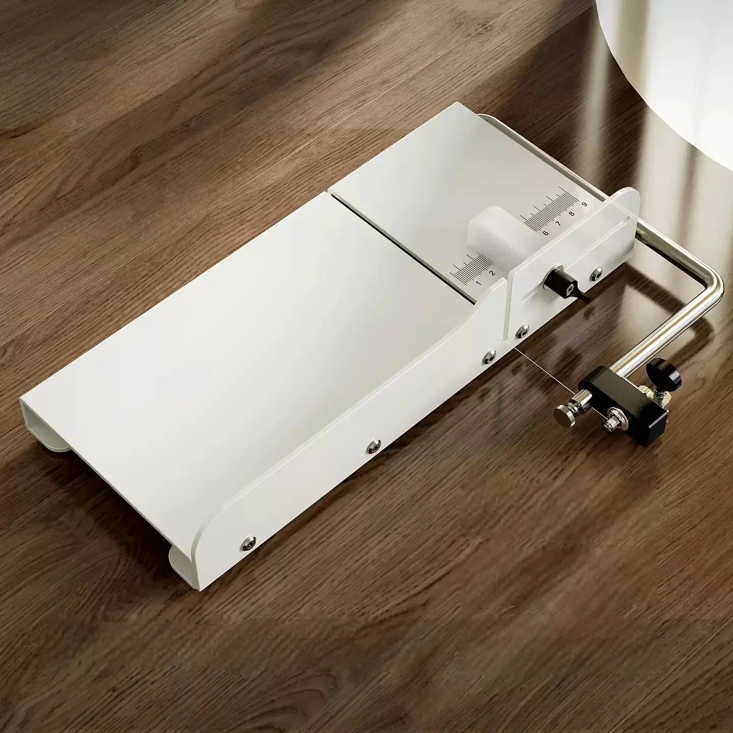 

Профессиональный резак для мыла, инструмент для резки мыла ручной работы с проволокой из нержавеющей стали, регулируемый по размеру