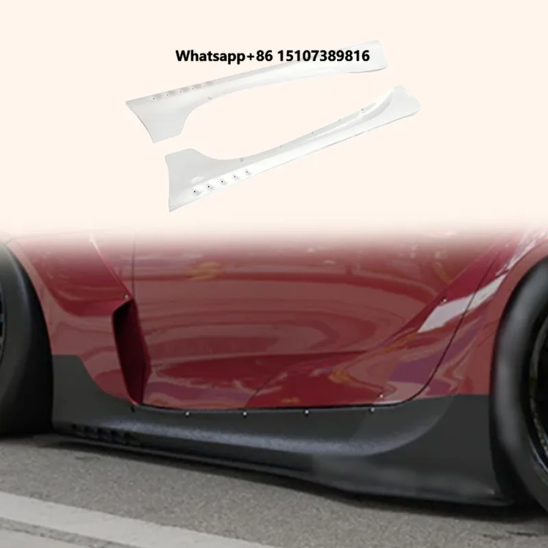 For GR Supra A90 A91 2019-24 Fiberglass RB Style Side Skirts Body Kits
