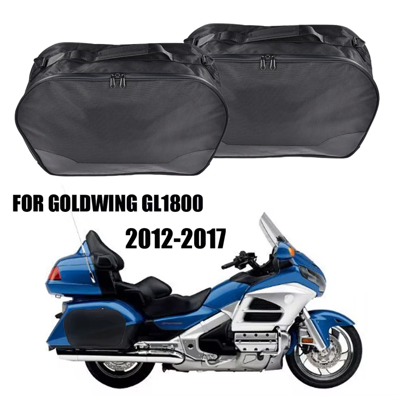 For Honda Goldwing GL1800 1800 2012-2017 2016 2015 New Motorcycle Accessories Saddlebag Storage bags Luggage bag side box bag