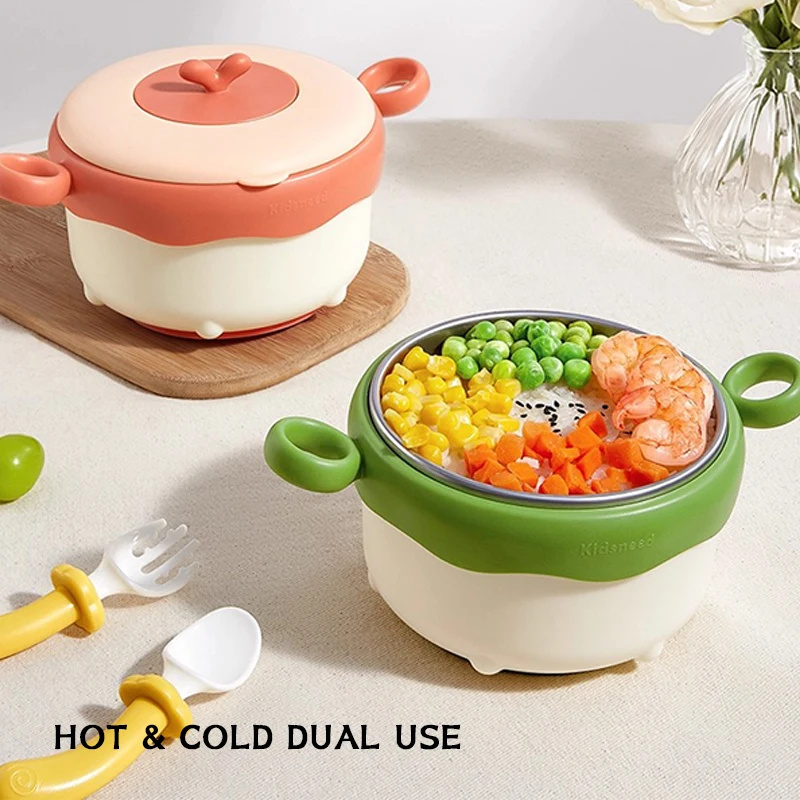 Babynahrung Schüssel Thermoglas Isolierte Suppe Tasse Thermos Behälter Edelstahl Lunch Box Thermo Warm Halten Baby Geschirr