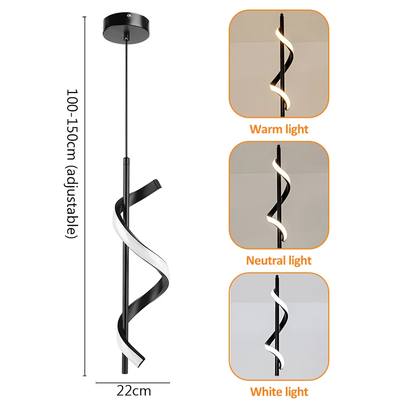 Lustre Led Pendant Light Hanging Lamps For Ceiling Kitchen Living Room House Decoration Lights Fixture Dining Table Pendant Lamp