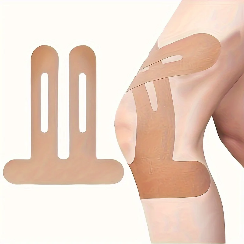 Vorgeschnittenes Knie-Sportband – atmungsaktive Sportunterstützung, geeignet zum Radfahren und Genesung – schnelle Linderung, unverzichtbar für Laufen