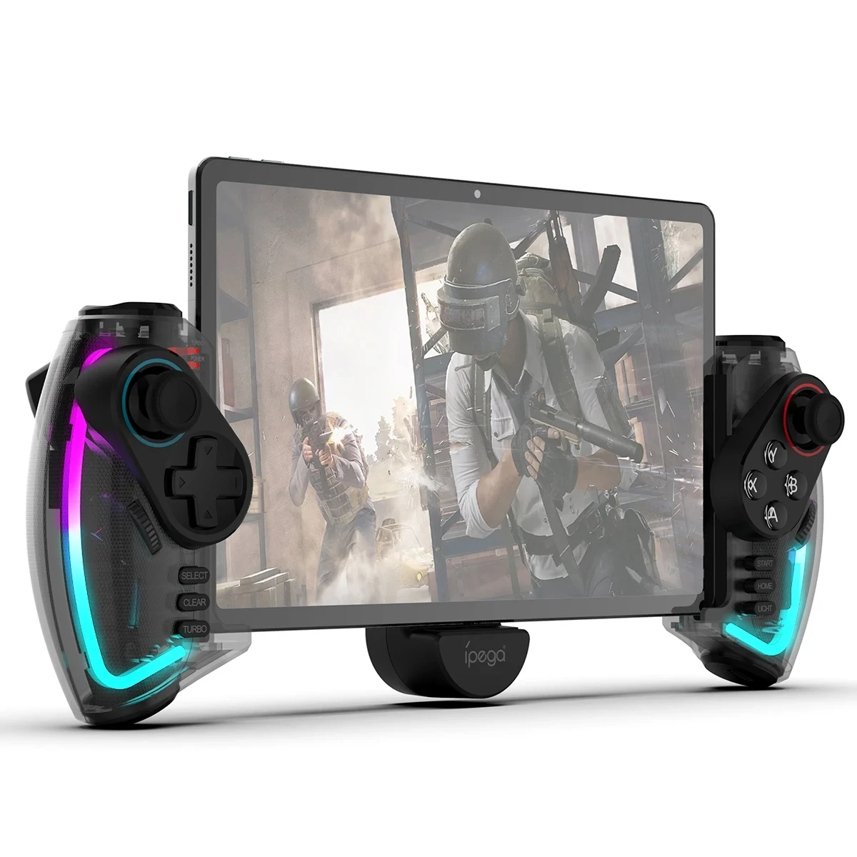 

Ipega New PG-9777S RGB Bluetooth Gamepad For Nintendo Switch/Android/iOS/PC iPad Light Linear Vibration Stretchable Controller