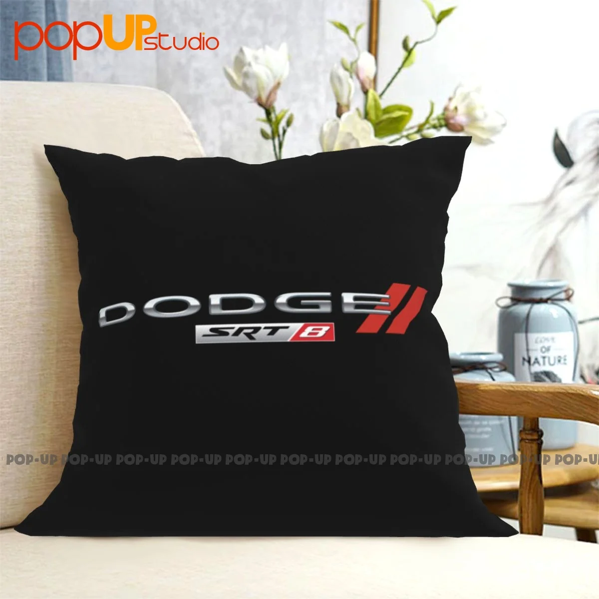 Terse Dodge Srt-8 Dodge Mopar Hemi Ram Challenger Etc Pillowcase Throw Pillow Cover Washable Decoration Brief Style